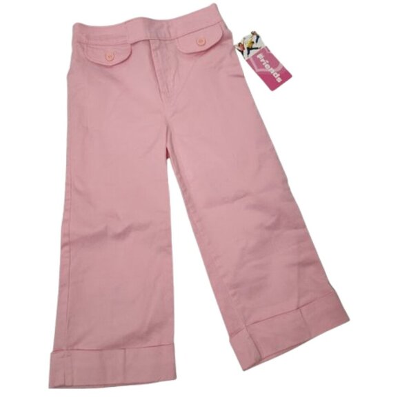 Just Friends Y2K Cotton & Spandex Pink Girl's Pant Size 6 NWT - Picture 1 of 9
